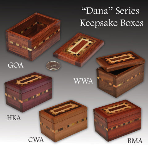 "Dana" (367-S) Series Keepsake Boxes